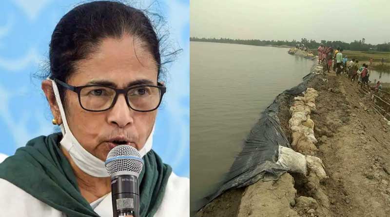 আমফানে ক্ষতিগ্রস্ত সুন্দরবনের নদীবাঁধ, যুদ্ধকালীন তৎপরতায় মেরামতির নির্দেশ মুখ্যমন্ত্রীর