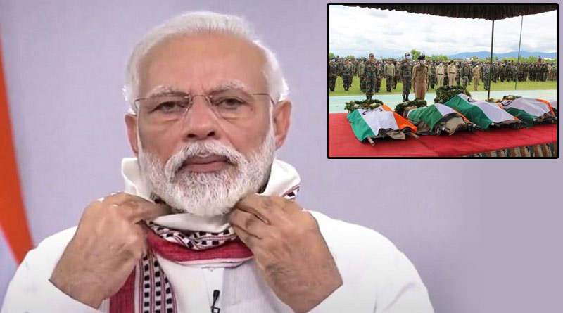 ‘ওঁদের সাহস ও আত্মত্যাগ ভুলবে না এই দেশ’, হান্দেওয়ারায় শহিদদের প্রতি শ্রদ্ধাজ্ঞাপন মোদির