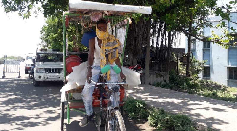 ৪০ দিন আটকে মাঝপথে, অবশেষে তিনপায়াতেই বারাণসী থেকে হাওড়া ফিরছেন রিকসাওয়ালা
