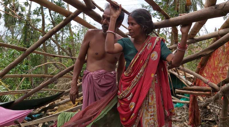 Amphan effected Sagar, couple is not worried about govt relief fund