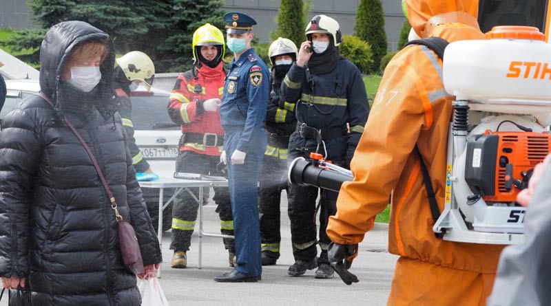 Fire breaks into Russian hospital, kills coronavirus patients