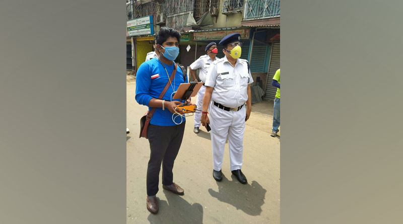 ড্রোন যেন বোমারু বিমান! দেখেই পালাচ্ছেন হাওড়ার নিয়ম ভঙ্গকারীরা