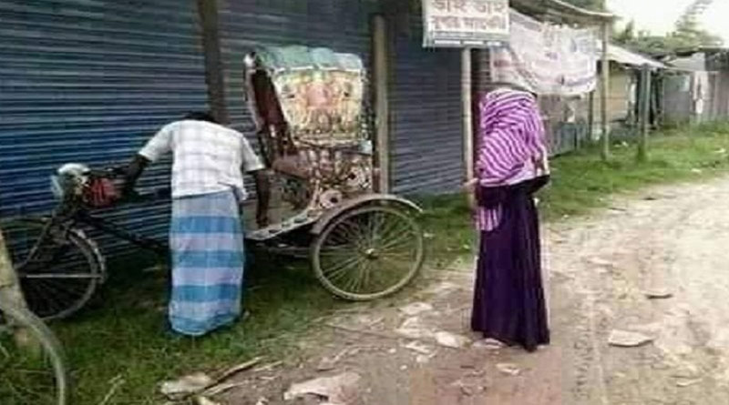 আসা-যাওয়ায় প্রেম জমে ক্ষীর! ১৩ বছরের কিশোরীকে বিয়ে করল ৬৫’র রিকশাচালক