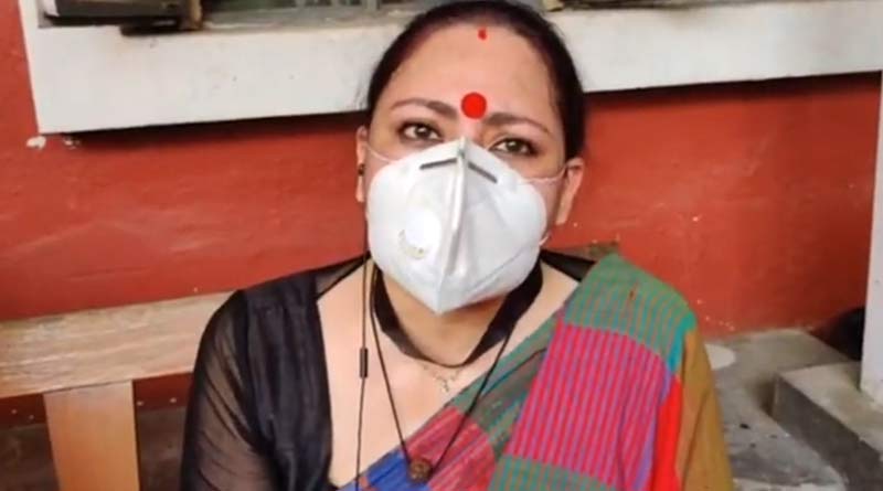 BJP MLA Agnimitra Paul tested positive for COVID-19, shares video | Sangbad Pratidin