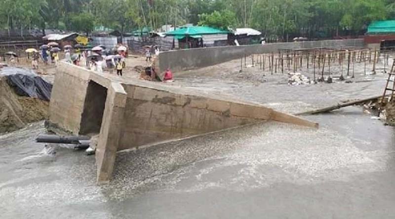 Bangladesh: New Bridge washed off at Cox Bazar before inauguration