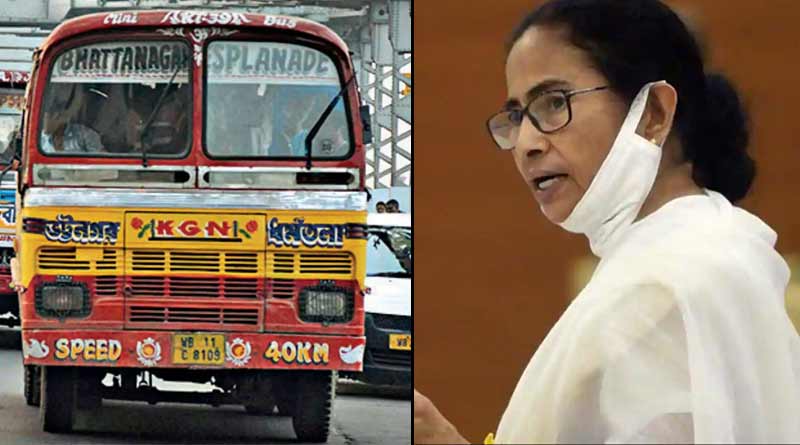 Mamata govt announce tax relaxation for Buses and taxis till September 30