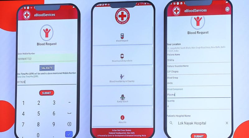 Here is eBloodServices App to check online availability of life-saving blood