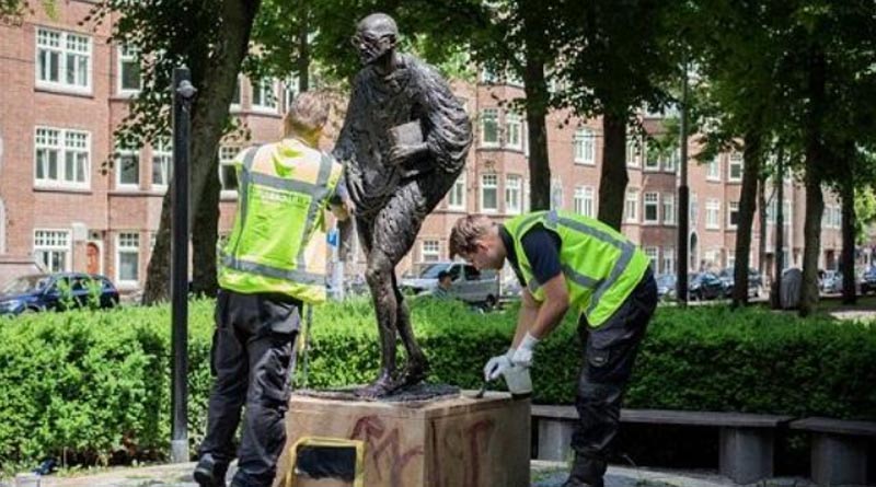 Mahatma Gandhi's statue in Amsterdam vandalised: reports