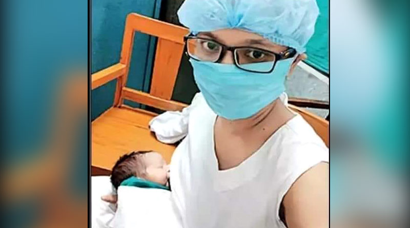 স্তন্যদানে অপারগ মা, করোনাতঙ্ক উপেক্ষা করে স্তন্যপান করিয়ে সদ্যোজাতর কান্না থামালেন নার্স