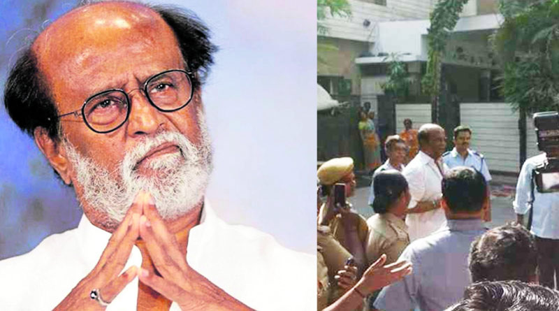 সুপারস্টার রজনীকান্তের বাড়িতে বোমাতঙ্ক, করোনার ভয়ে বম্ব স্কোয়াডকে ঢুকতে বাধা পরিবারের