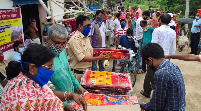 People of Khejuri and Nandigram came together for Amphan relife