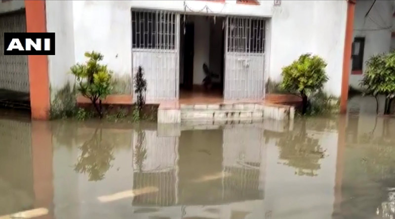 Rainwater enters residence of Bihar Road Construction Minister