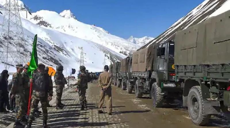 7 Indian Army soldiers lost their lives so far in a vehicle accident in Turtuk sector Ladakh | Sangbad Pratidin