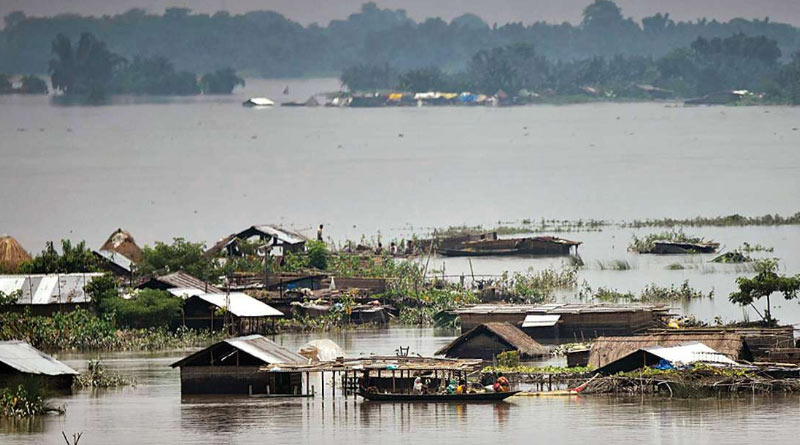 Assam floods: 104 dead, 40 lakh affected as rising Brahmaputra river