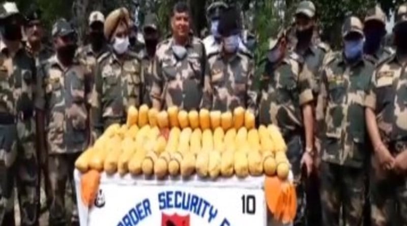 BSF recovers 64 kg of heroin floated from Pakistan in Ravi river