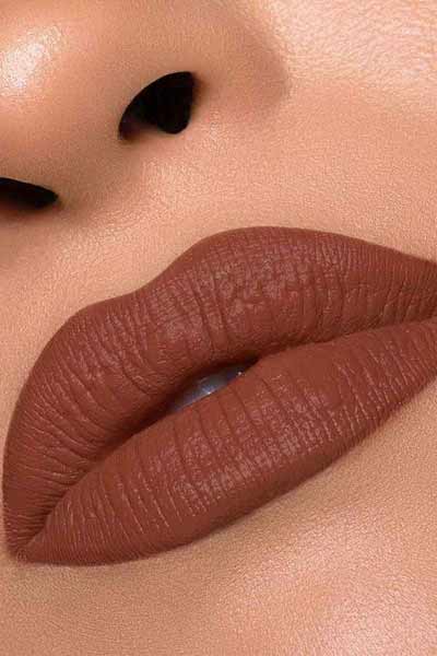 Brown-lipstick