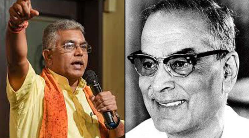 একুশের লক্ষ্যে বঙ্গ বিজেপির নয়া হাতিয়ার বিধান রায়, বাঙালি আবেগে শান দিলেন দিলীপ