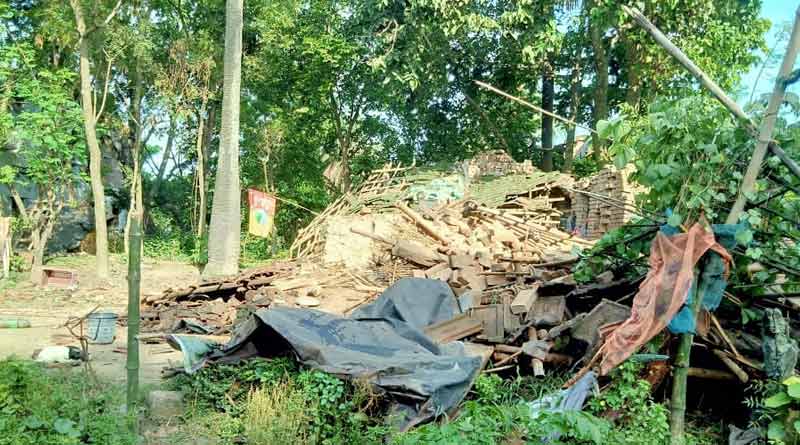 Bomb and arms recoverd from Bhangar and Maldah just before WB Assembly election spark panic |SangbadPratidin