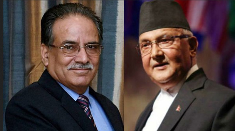 Nepal PM Oli adamant in splitting ruling communist party: Prachanda