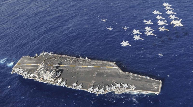 US supercarriers in South China Sea, pressure mounts on Bejing