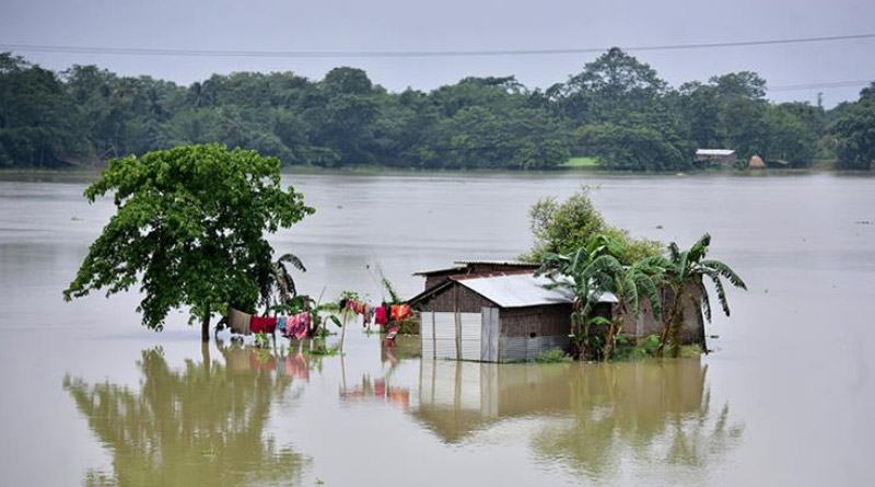 107 deaths and 56,71,031 people affected due to floods in Assan