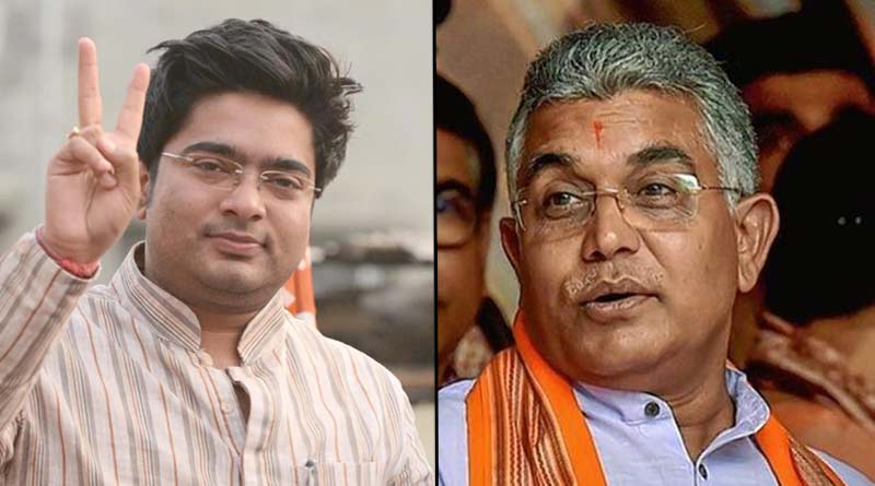 ‘খোকাবাবুর প্রত্যাবর্তন হয়েছে’, ভারচুয়াল সভা নিয়ে ফের অভিষেককে খোঁচা দিলীপের