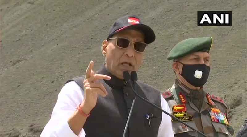 Defence Minister Rajnath Singh's two day visit to Ladakh on friday