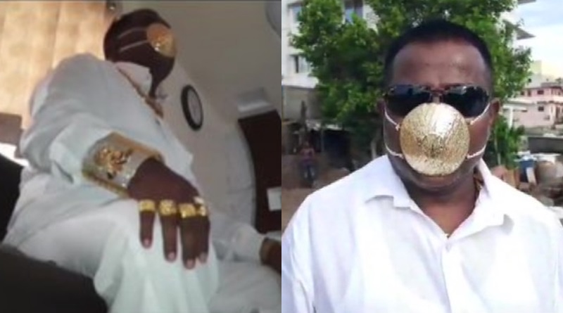 Man gets mask made of gold worth Rs 2.89 lakh in Pune