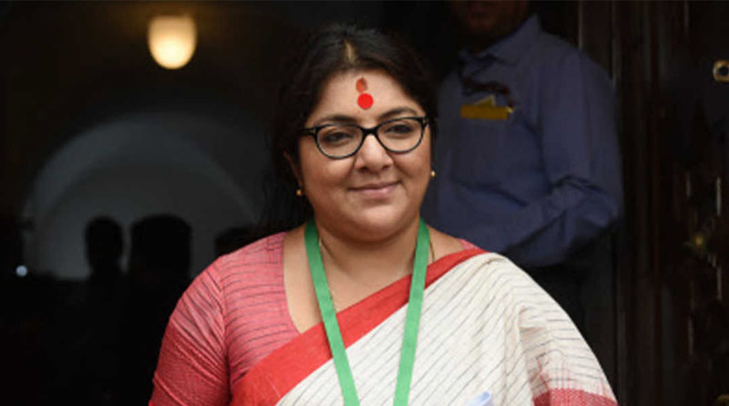 EXCLUSIVE: BJP Candidate Locket Chatterjee slams TMC candidate Chiranjeet Chakraborty for his comment on women dress, see video | Sangbad Pratidin