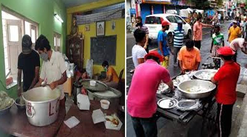 Shramjivi Canteen at Jadavpur providing food to the poor for the last 100 days