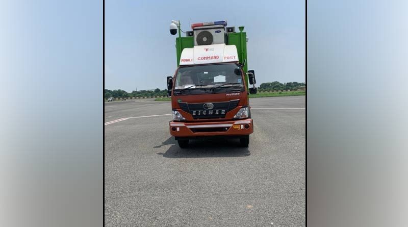 Mobile Command Post to be used at DumdDum Airport for increasing safety measurement