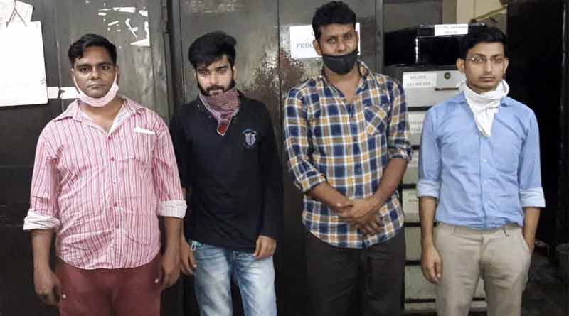 Police arrested nine people for money laundering case