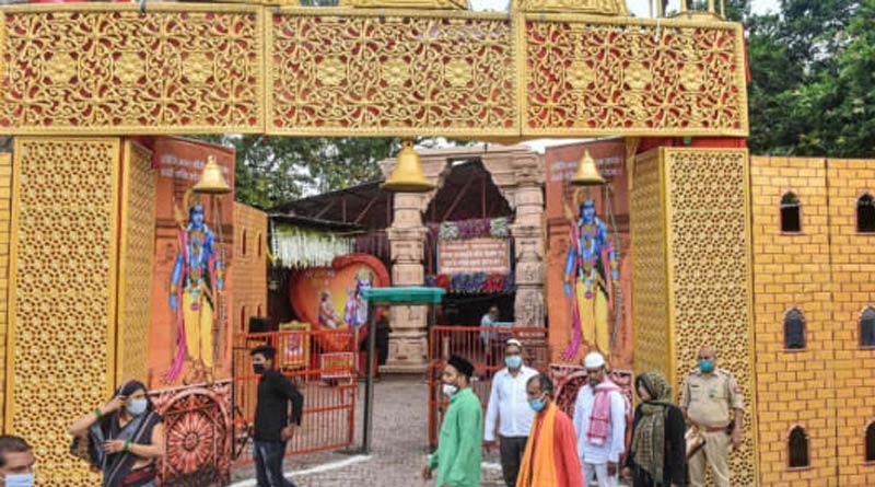 ভূমিপুজো উপলক্ষে কড়া নিরাপত্তা অযোধ্যায়, আমন্ত্রিত ১৭৫ জন, মোদি থাকবেন ঘণ্টা তিনেক
