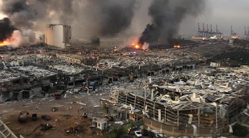 2750 tonnes of Ammonium nitrate behind Beirut Deadly Blast