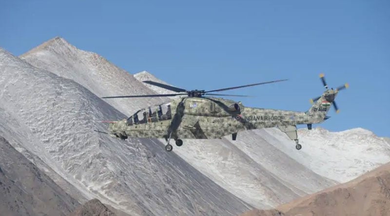 HAL light combat choppers deployed in Ladakh by India