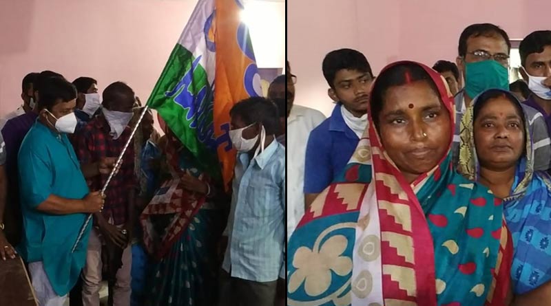 লকডাউনেও রাজনৈতিক জমায়েত, বিজেপি কর্মীদের যোগদানের সভা ঘিরে বিতর্কে শাসকদল