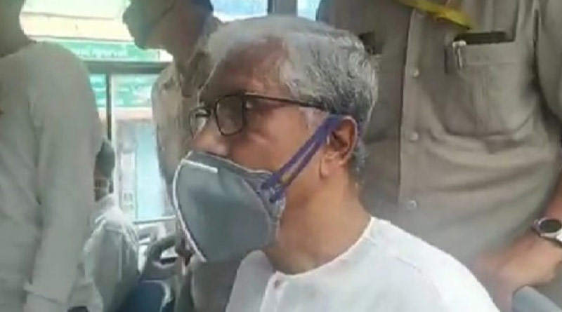 CPM protest in Tripura, Manik Sarkar arrested