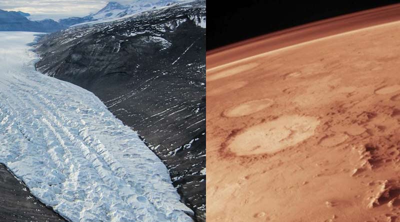 Glaciers could have built Mars valleys, according to the new study
