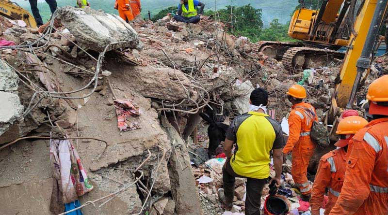 11 Dead, many Trapped After Maharashtra Raigad Building Collapse