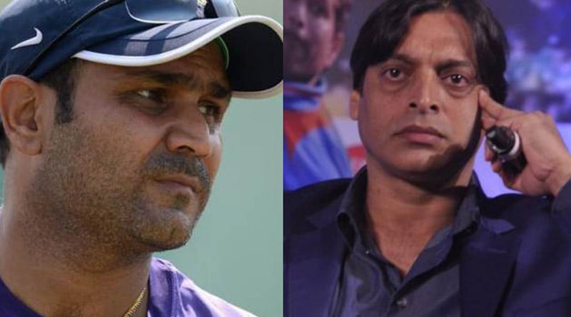 ‘I would beat him up at the ground and then hotel’ – Shoaib Akhtar says this for Virender Sehwag