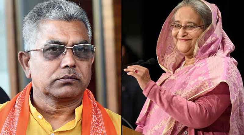 ‘বাংলাদেশের মুখ্যমন্ত্রী হাসিনা!’, বাংলার সরকারকে আক্রমণ করতে গিয়ে বেফাঁস দিলীপ