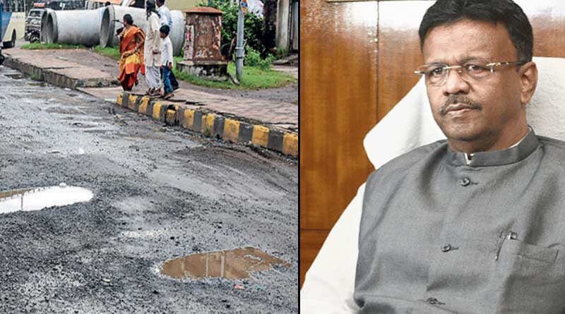 Firhad Hakim orders fast road repair work in Kolkata| Sangbad Pratidin