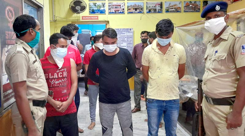 Police busted IPL Betting team at Hooghly, 7 arrested| Sangbad Pratidin
