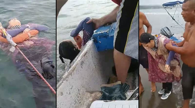 রাখে হরি তো মারে কে? সমুদ্রে ঝাঁপ দেওয়ার ২ বছর পর জীবিত অবস্থায় উদ্ধার মহিলা