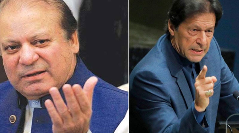 Nawaz Sharif takes a dig on Imran Khan-led PTI Govt. | Sangbad Pratidin