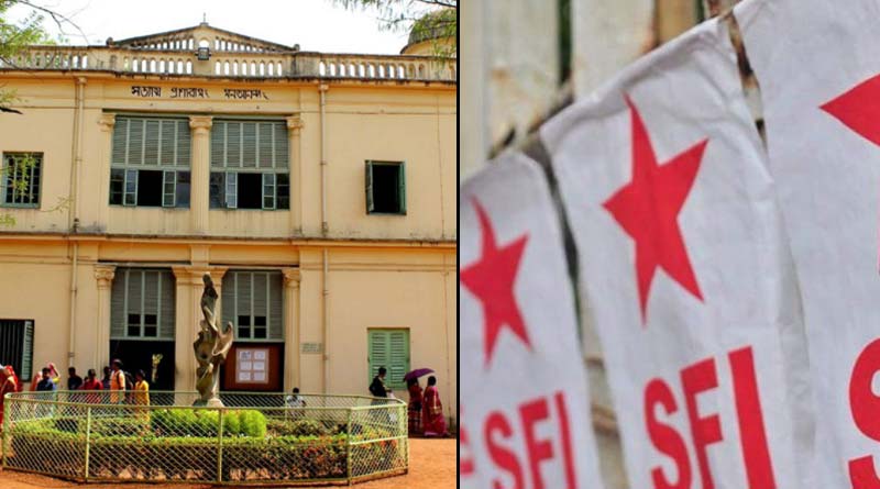 SFI at Vishvabharati University demands fecilities on behalf of research scholars