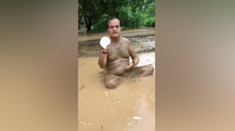কাদায় বসে শঙ্খ বাজালেই ‘পালাবে’ করোনা! আজব নিদান দেওয়া বিজেপি সাংসদ নিজেই আক্রান্ত