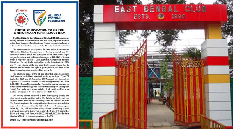East Bengal to play Isl, FSDL asks for new bid