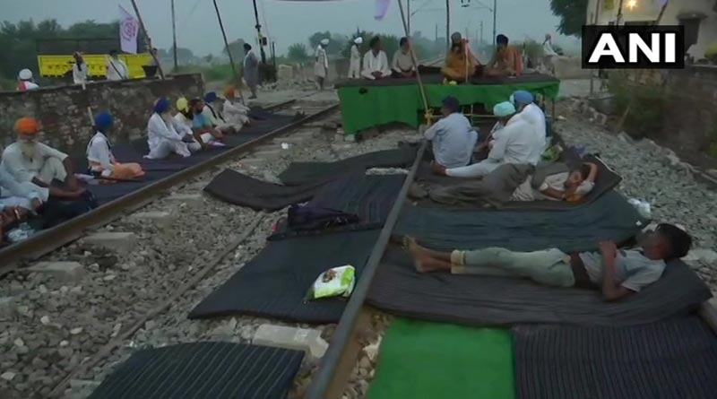 Punjab: Rail roko agitation against farm bills extended till September 29 | Sangbad Pratidin