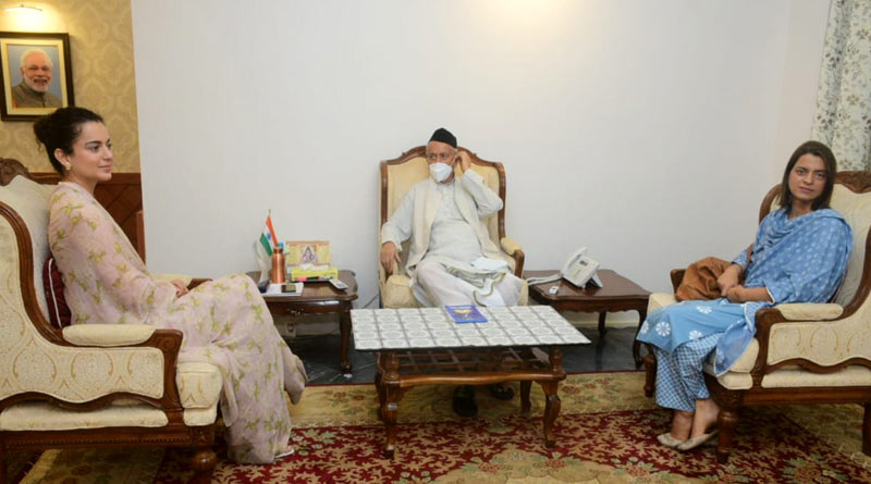 রাজ্যপালকে জানিয়েছি আমার সঙ্গে অন্যায় হয়েছে, আশা করি সুবিচার পাব: কঙ্গনা